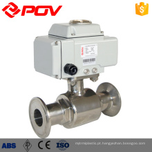 Heat resistance PPL sealing high temperature hygienic ball valve